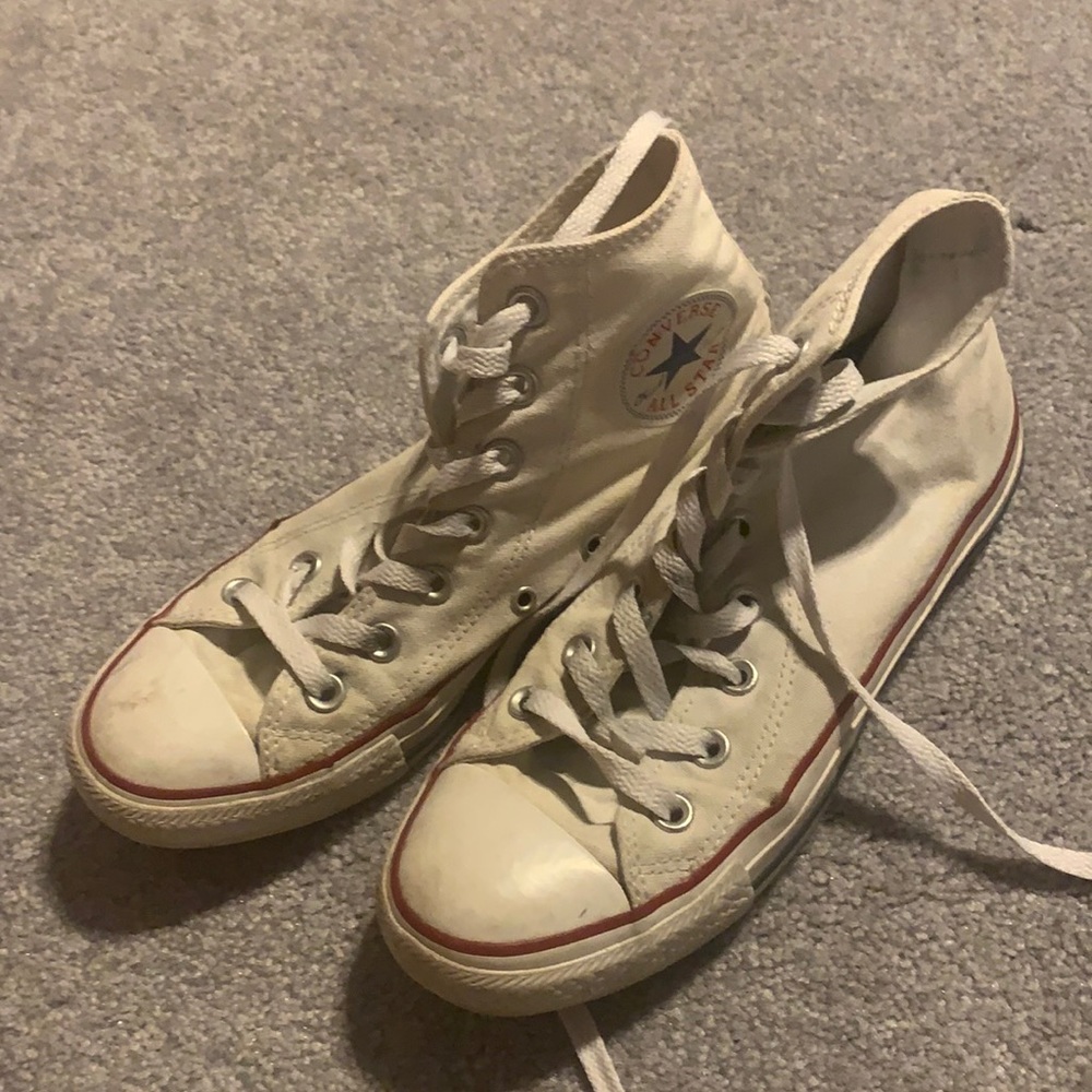 White high top converse